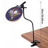 Metal Stitching Support Stand with Flexible Gooseneck and Table Clamp Embroidery Hoop Holder for Needlepoint Projects