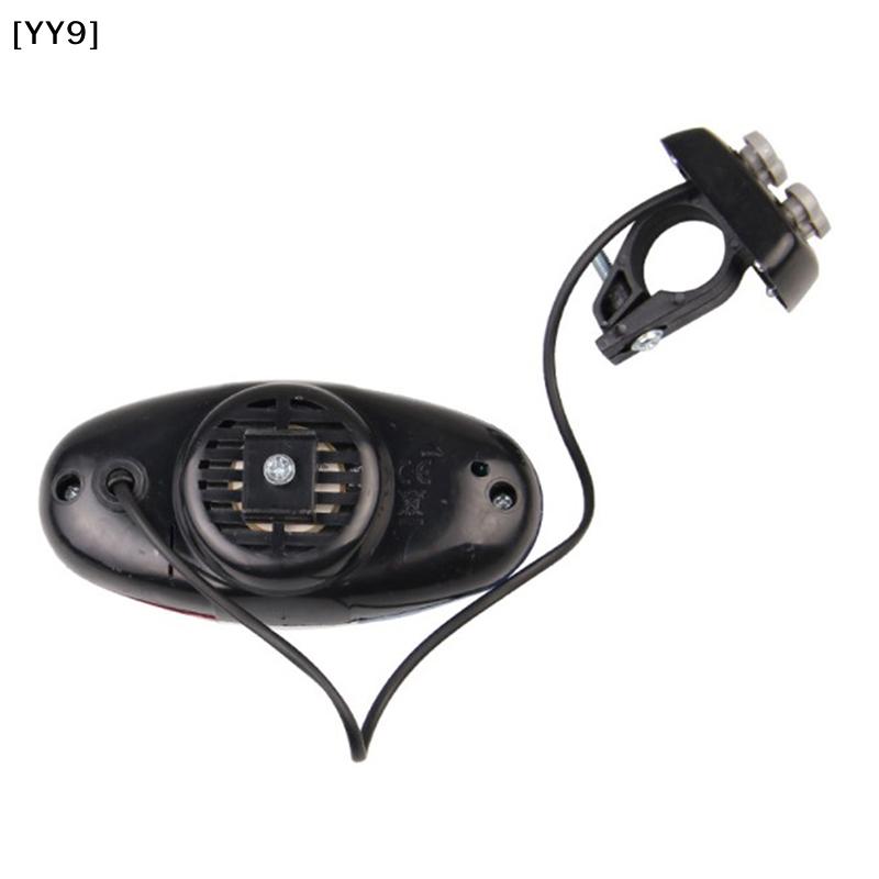 6 LED 4 Toni Tromba Elettronica per Bicicletta Luce, Lampada Sirena 4 Modalità Sonore per Bici Scooter Bambini Accessori Ciclistici[YY9]
