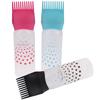 Hair Dye Bottle Shampoo Hair Coloring Dyestuff Applicator Bottle With Comb Teeth