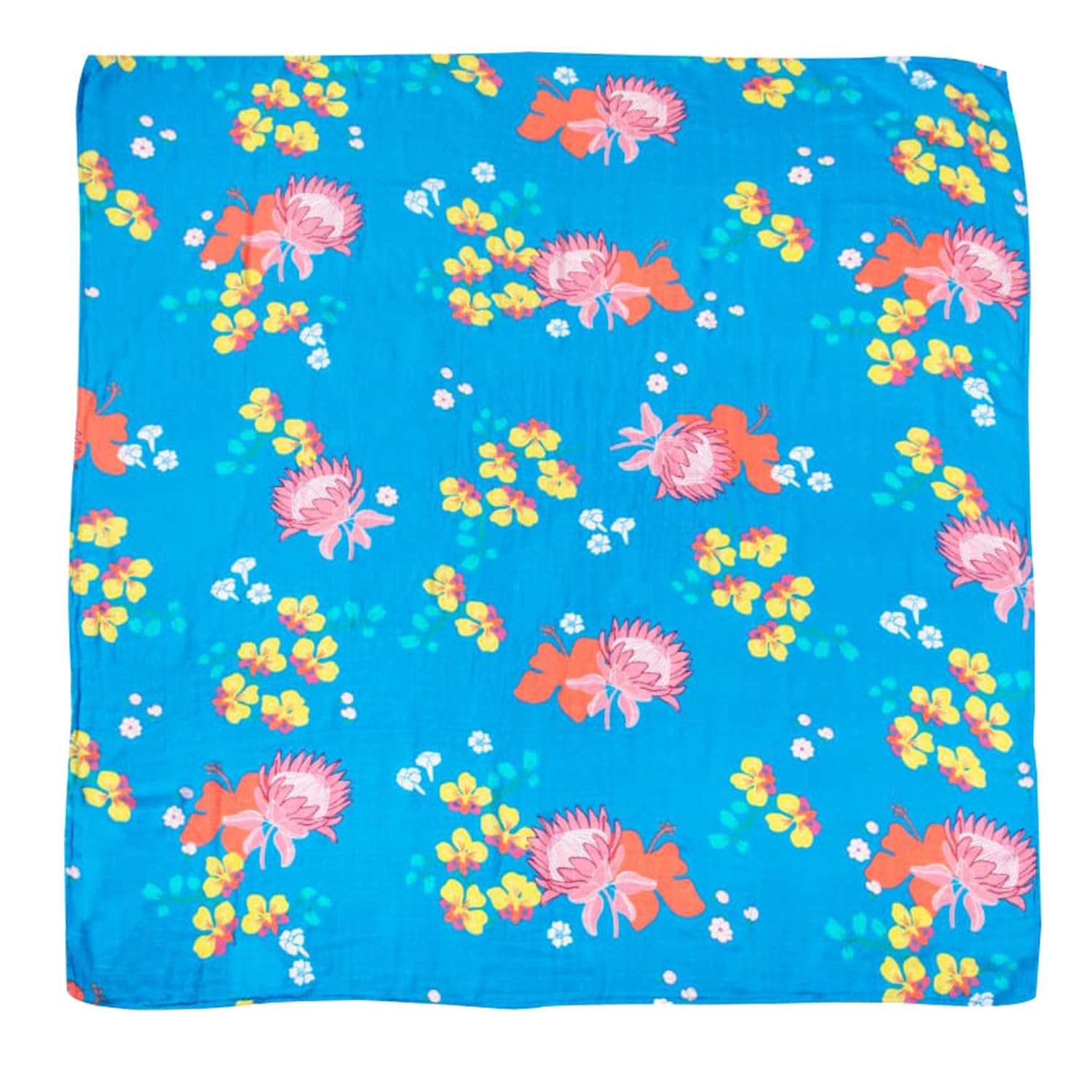 

Coco Moon Floral pattern Hawaii Soft to the touch like silk [Silky swaddle/Pua Power]