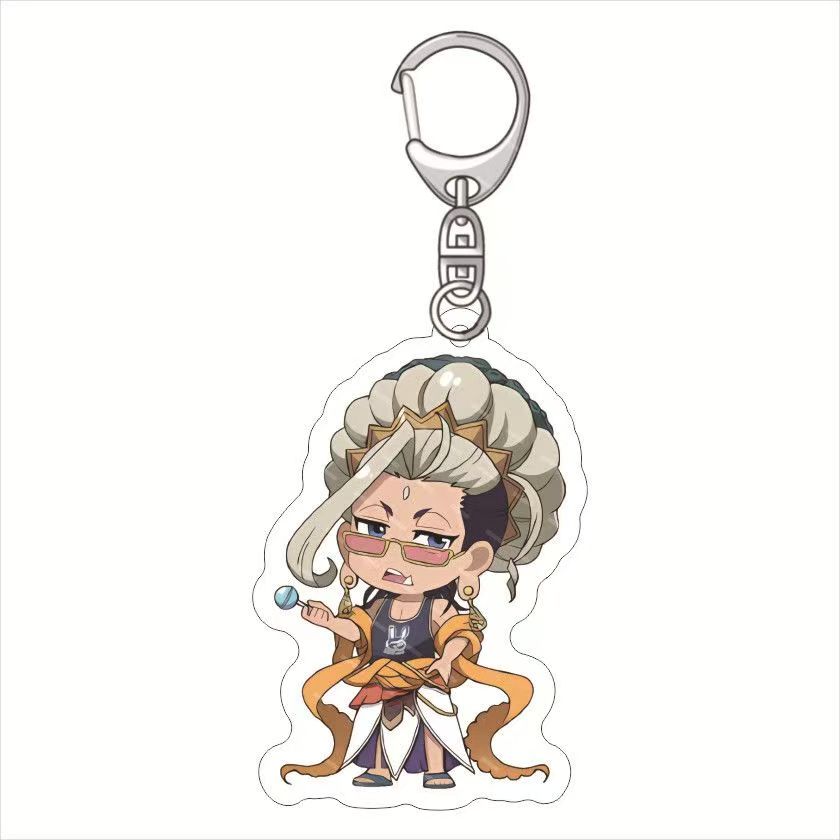 Record of Ragnarok Llavero Anime LuBu Thor Ying Zheng Shiva Gautama Buddha Acrylic Figure Keychain Fans Christmas Gifts