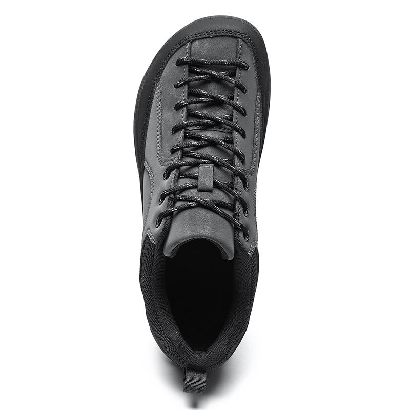 Spring /Autumn Running Sports Shoes Men's and Women's Large-sized Sports Shoes, Wide Toe Outdoor Hiking Boots