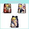 Seven Deadly Sins Anime Nylon Backpack Large Capacity School And Travel Bag