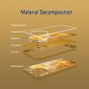 Premium Electroplated Glass Phone Case for iPhone 17 16 15 14 13 12 11pm Pro Plus. Gold Sunburst Texture for a Luxurious Finish.