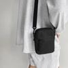 Messenger Sling Tassen Voor Mannen Casual Canvas Kleine Rits Crossbody Tas Eenvoudige Kleine Crossbody Schoudertas Mannen Tas