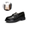 Leather Women's Autumn New Women's Small Leather Shoes One Pedal Women's Shoes Single Shoes