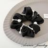 Avance Hair Hair Cute for Accessory, Tie, Scrunchie, Adults, Women's (Black)