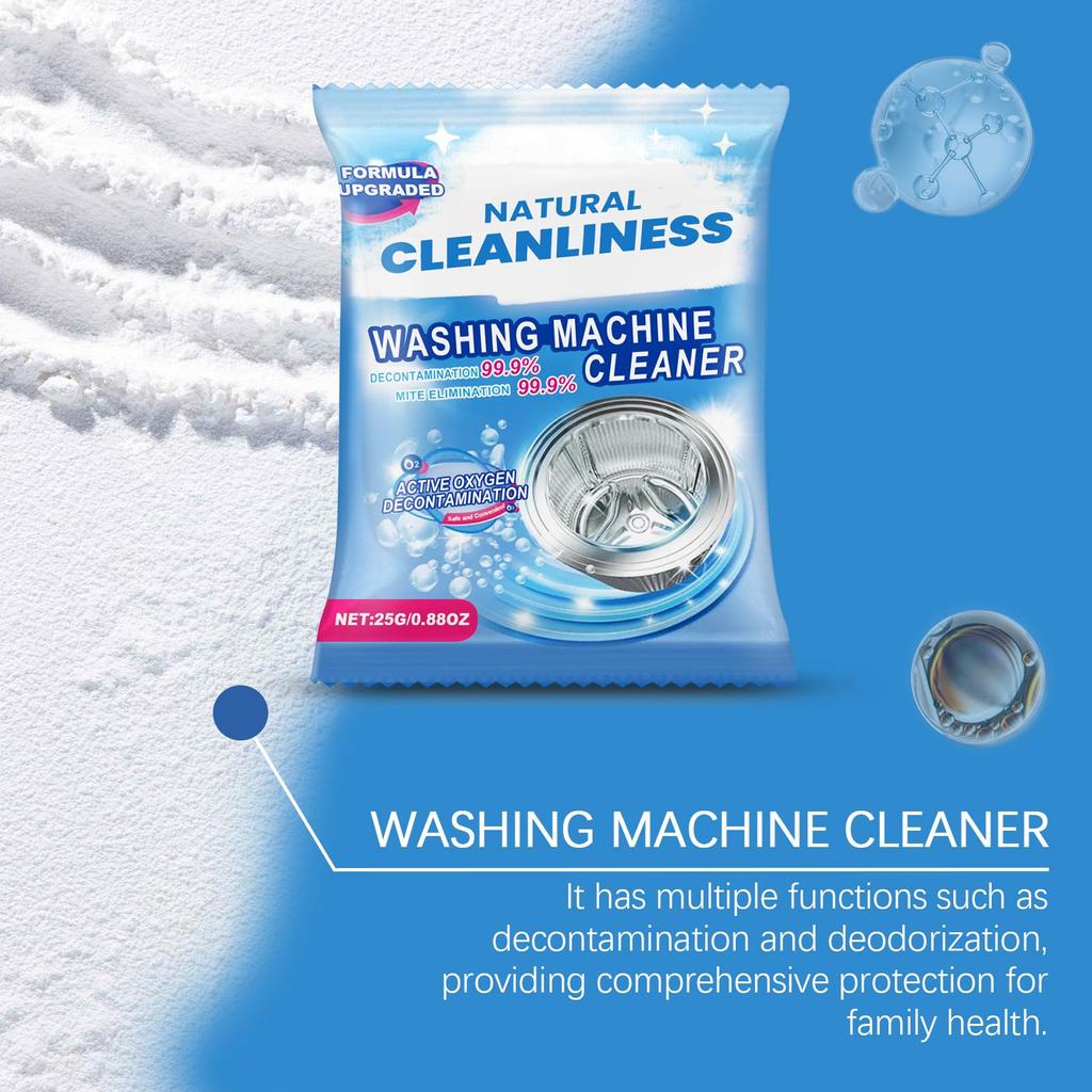 Pralka Odplamiacz Proszek do Czyszczenia Usuwa Brud i Zapachy Zbiornik Pralki Czyszczenie Domowe Świeży Wielofunkcyjny