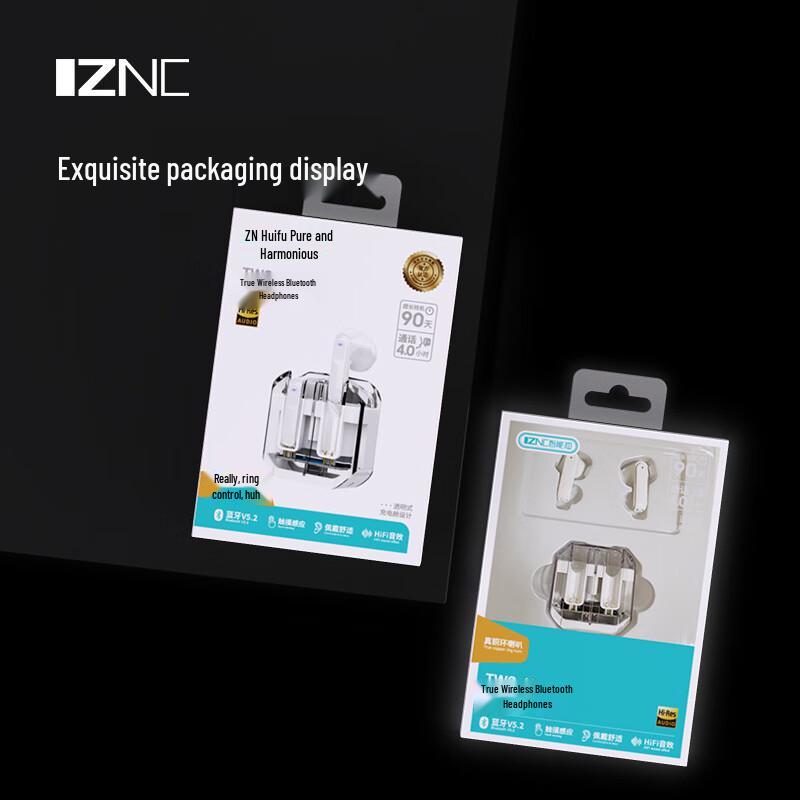 IZNC Transparent Mech TWS Earbuds