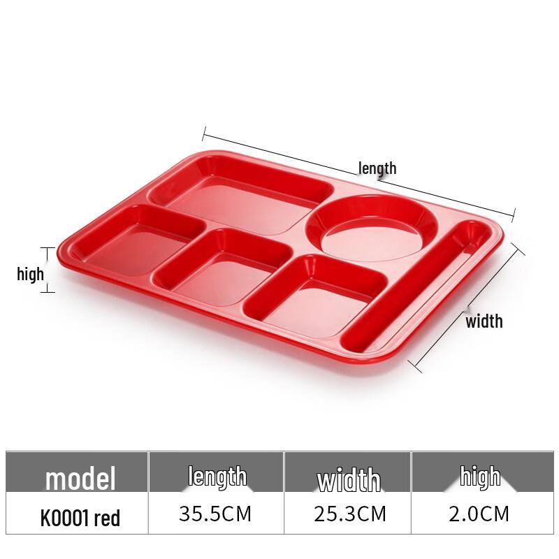 Melamine Compartment Lunch Tray