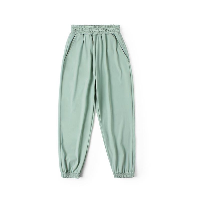 Children's Summer Pant Korean Version Lightweight Quick Drying Kids Ice Silk Trousers For Boys Girls 4-13 Years Wear