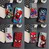 Spiderman Spider Marvel Man Phone Cover for Apple iPhone 17 16 Plus 13 12 Pro Max Mini X XR ProMax 16E 15+ 16Plus Air Case