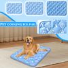 Pet Cooling Mat Summer Cooling Pad for Dogs and Cats Comfortable Cooling Floor Mat Heat Relief Ice Pad for Pets Portable and Durable