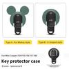 Car Remote Key Cover Case Holder For Mini Cooper F56 F55 F60 F54 F57 Countryman Clubman Abs Car Key Protection Shell Accessories