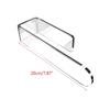 Clear Wall Mounted Towel Shelf Easy Installation Towel Holder for Bathroom Sturdy Acrylic Towel Storage Rack for Hotels