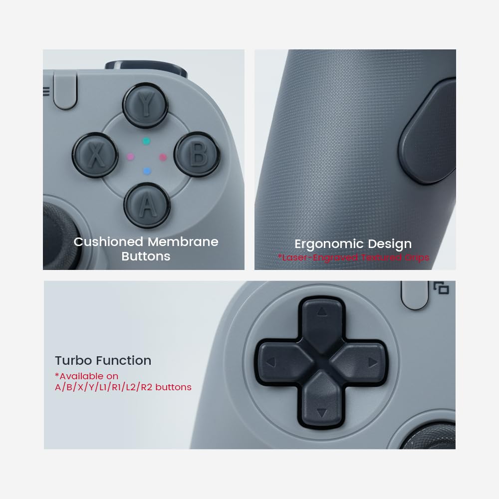 GameSir Tegenaria Lite Wired Game Controller for Gamepad with Hole Effect 1000Hz Polling Back Dual Retro Design Switch/Switch 2/Android/iOS/PC/Steam -