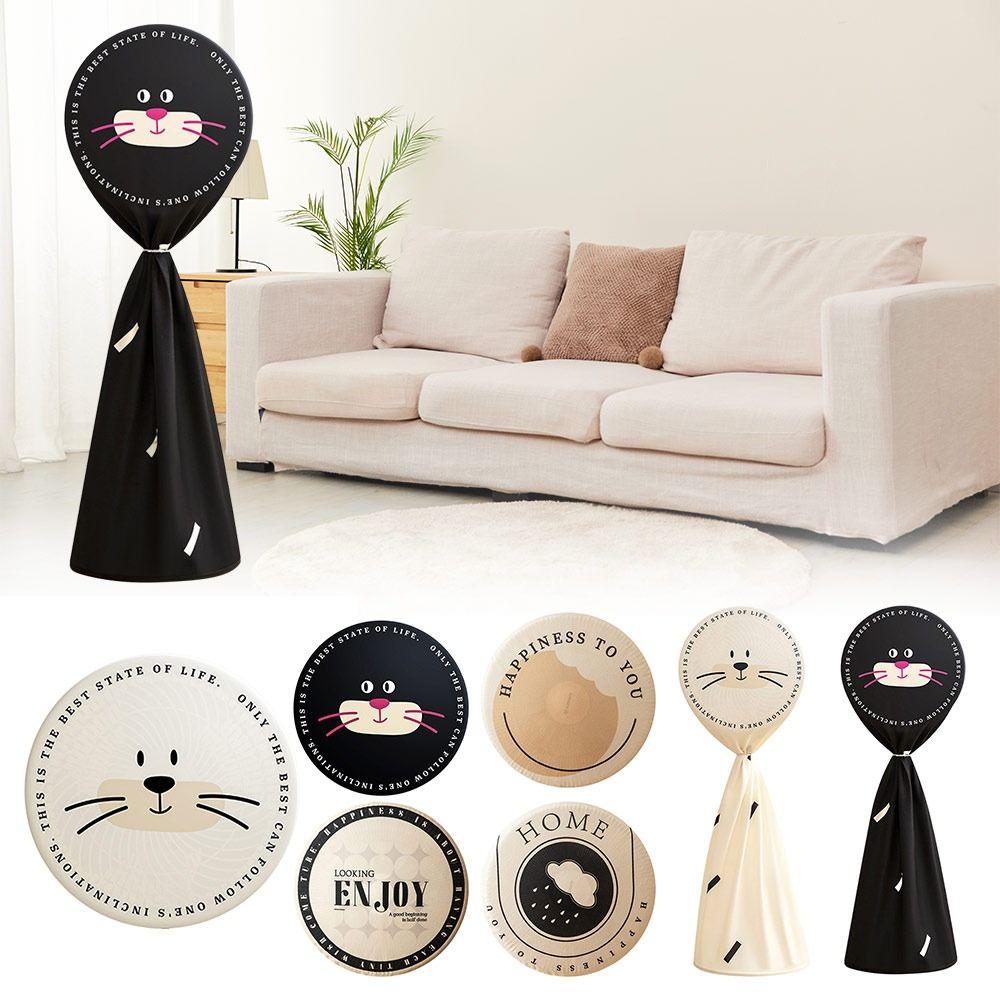 Cartoon Electric Fan Cover Drawstring Electric Fan Dust Cover Fan Safety Protective Mesh  Summer