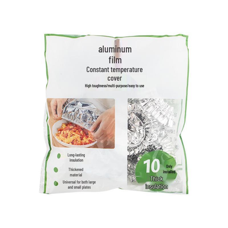 Aluminiumfolienisolierung Esstischabdeckung: Küchenfolie zur Frischhaltung und Wärmeisolierung.