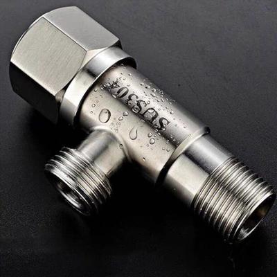 Stainless Steel Hot Cold Inlet Valve Toilet Filling Angle Valves Sink Basin Water Heater Faucet for Kitchen Bathroom Accessories