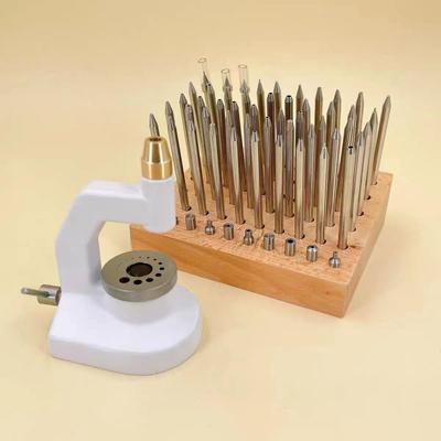 Watch Repair & Maintenance Kit: 5285 Pin Pusher, Pin Punch Driver, 60 Pcs Set