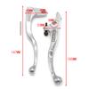 Motorcycle FRONT BRAKE & CLUTCH LEVERS For Suzuki DR-Z250 2002-2007 DR-Z400 2001-2008 DR250 DR350 DR350S DR350SE  TSR125  TSR200
