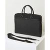 Louis Hill Black Dd Pattern Nylon Document Bag  For 15 Inch Laptop  Dbba5f591bk