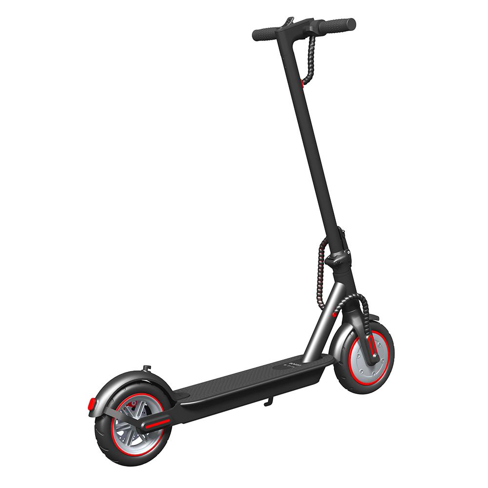 ES-S3PRO Urban Electric Scooter, Black/White, 8.5 Inch Tire, 36V 10Ah Battery, 25km/h Speed, Portable E-Scooter for Adults