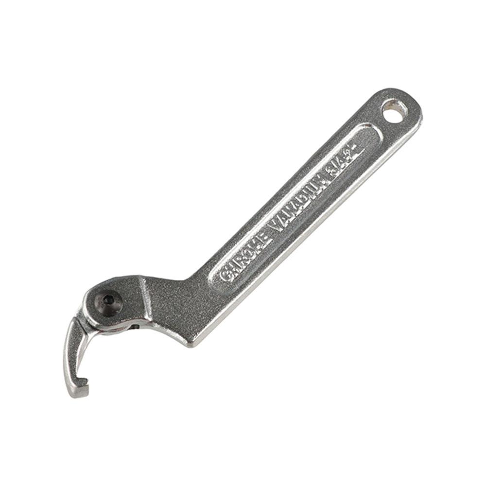 Set Round/Square Head Hook Wrench Screw Nuts Tool Adjuster Hook Spanner 19-170mm C Shape Adjustable Universal Wrench Hand Tool