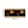 1Pcs Geometric Maple Leaf Non-Slip Washable Area Rug Runner for Hotel, Corridor, Villa & Kitchen