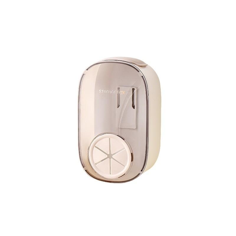 Disposable Plastic Wrap Cover Storage Box Portable Household Punch-free Wall Hanging Plastic Wrap Cover Storage Box Kitchen Tool