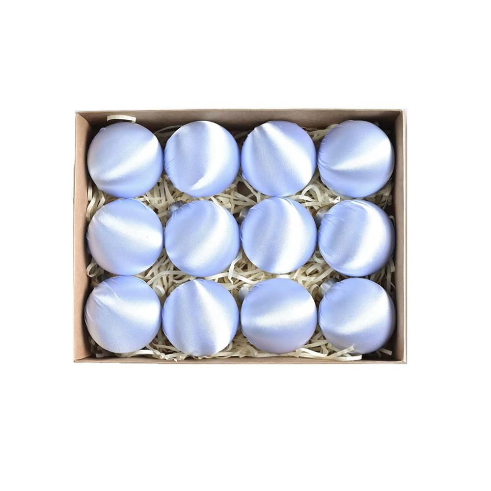 

12pcs Multicolor Hanging Ball Ornaments Christmas Gifts Ball Christmas Tree Decoration Style 14