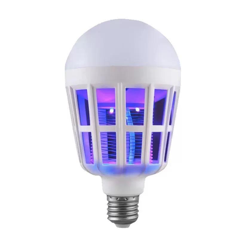 

LED Mosquito Killer Bulb Repellent Bug Zapper Insect Killer 2 In 1 Home Anti Mosquito And Night Lamp Fly Trap Indoor Outdoor 6500K