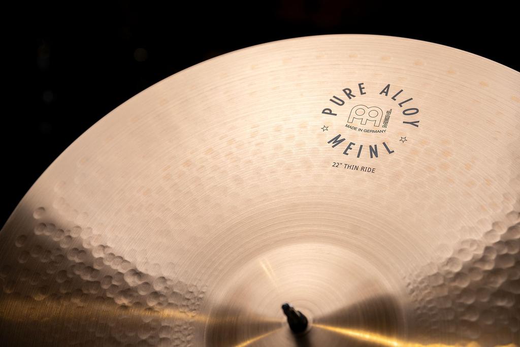 Címbalos MEINL Pure Alloy Series Ride Címbalos Thin Ride PA22TR 22" []