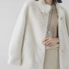 Super Warm Women's Fur One Piece Jacket Environmentally Friendly Cozy Winter Wear