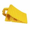 Plastic Wheel Chock Ribbed with Raised Ribs Sturdy for Drivers