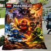 Phantom Ninja Printed Blanket Soft Comfortable Throw For Bedroom Living Room Sofa And Home Decor