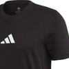 adidas Round Neck Comfortable Pullover Sports Short Sleeve T-Shirt Men Tops Black FN1730