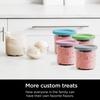 4 Pack Creami Pints with Lids, Replacement Ice Cream Containers Compatible with Ninja Creami, Reusable Storage Jars for Homemade Ice Cream & Smoothie