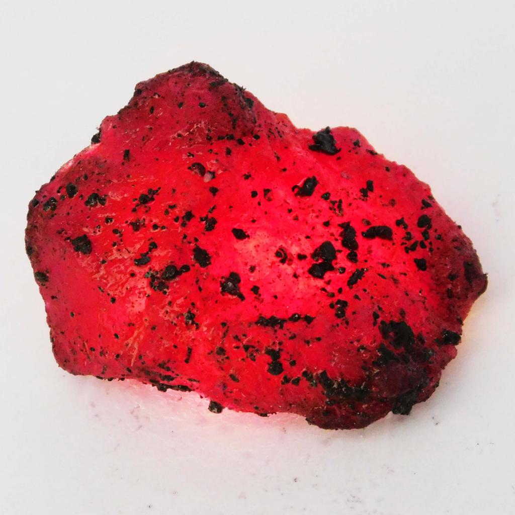 Natural Red Ruby 108ct Rough Certified Loose Gemstone