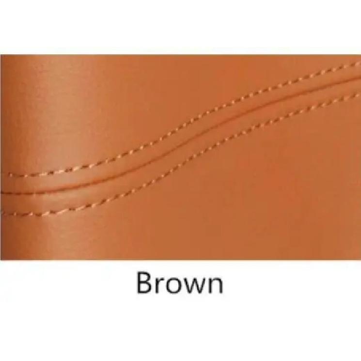 For Volvo XC90 Door Handle Microfiber Leather Cover Door Inner Handle Protective Leather Cover Car Interior