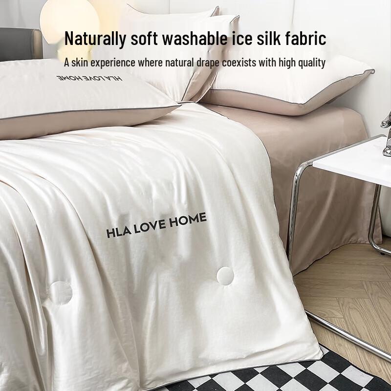HLA Ice Silk Summer Cooling Quilt