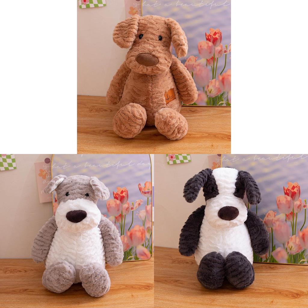 Giocattolo Cane Peluche Con Imbottitura in Cotone PP Per Regalo Bambini E Comfort Durante il Gioco