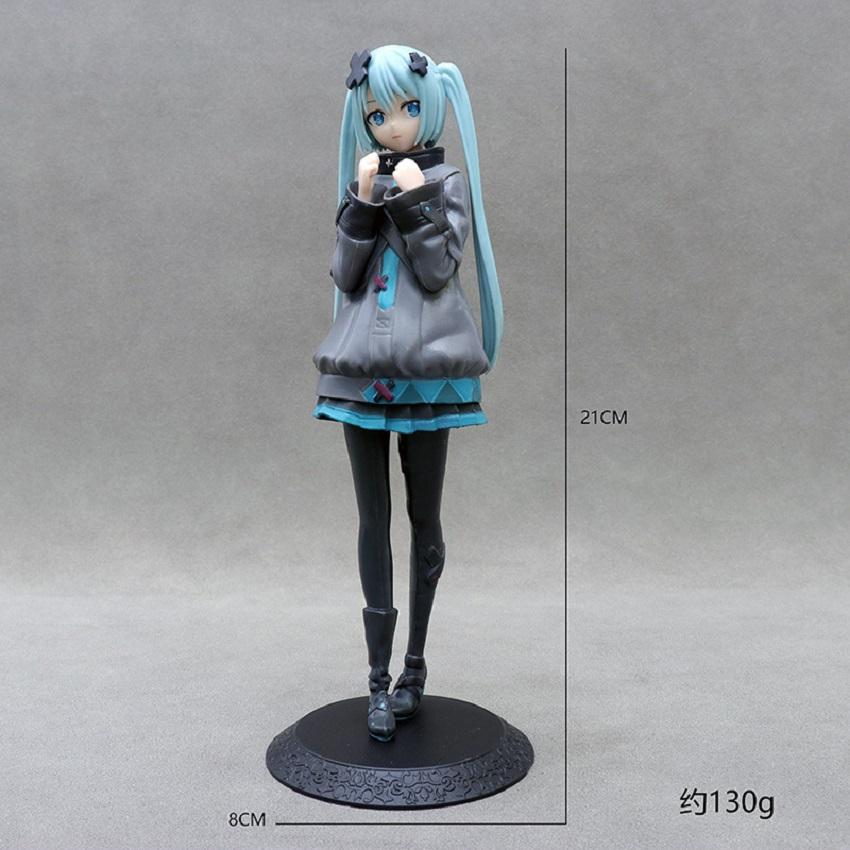 Hatsune Miku Anime Figure Hatsune Miku Desktop Decorations Cute Girl Hatsune Action Figure Model Statue Collection Toys Gift