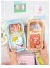 Large Capacity Cute Cartoon Transparent Pencil Case for Students