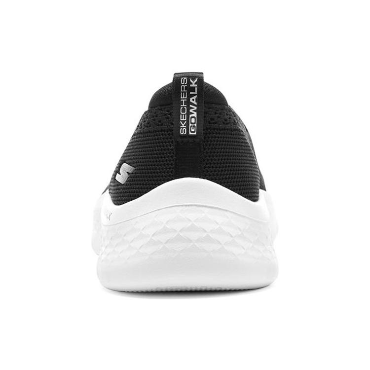 (WMNS) Skechers Go Walk Flex 'Ocean Wind - Black White' Women's 124957-BKW
