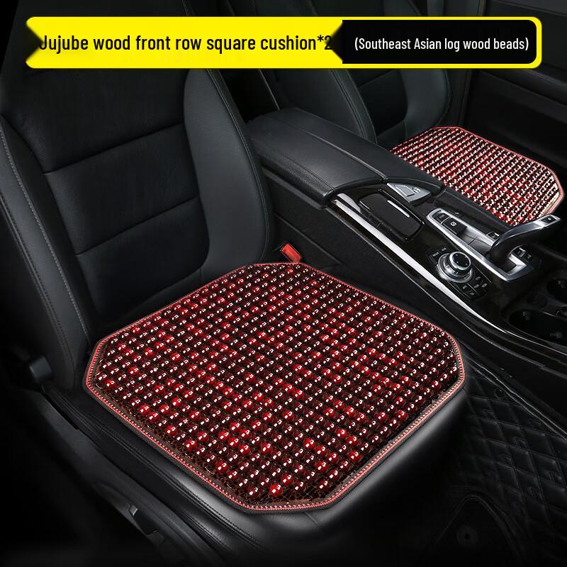 3D Breathable Wood Bead Car Seat Cooling Pad