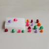 Easy Releasing Silicone Mold Various Shape Handmade Beads Moulds Pendant Molds Silicone Texture Suitable for Crafting