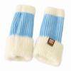 1pair Plush Women's Winter Gloves Touchscreen Thermal Gloves New Handwear  Outdoor Cycling