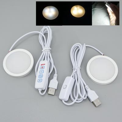 6cm USB 5V LED 3W Under Cabinet Light Cabinet Display Case Shelf Counter Dimming Lighting Caravan Camper Spot Interior Lamp