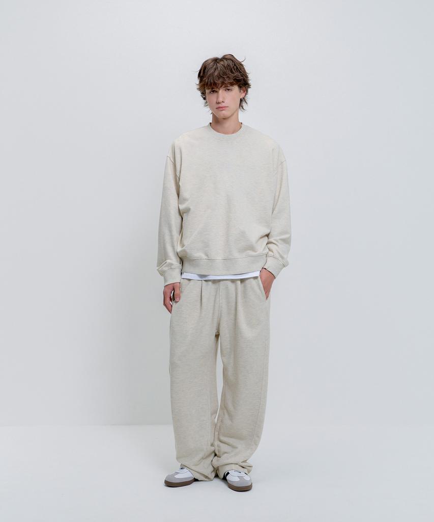 Ps Shopper Curved Washed Wide Sweatpants [Cream]